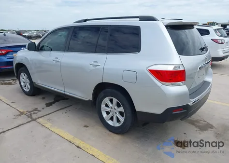 2012 Toyota Highlander Se из США, поврежденный, VIN 5TDZK3EH1CS052059